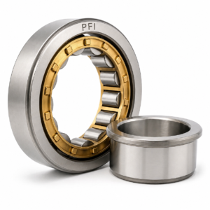 NJ205E Cylindrical Roller Bearing - PFI (Premium)